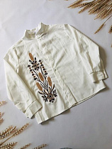 Вышиванка Moda School MS02 milk - делук
