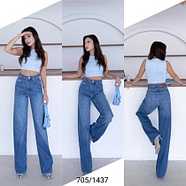 Джинсы Jeans Style 705-1437 blue - делук