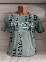 Футболка Panda 1803 mint - делук