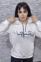 Худи Newe NW714 white - делук