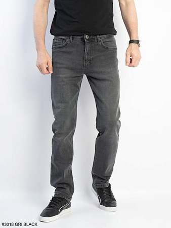 Джинсы Bromley 3018 d.grey - делук
