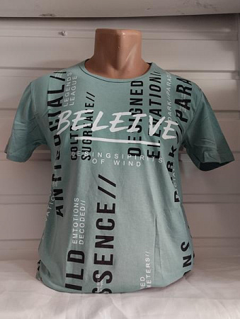 Футболка Panda 1803 mint - делук