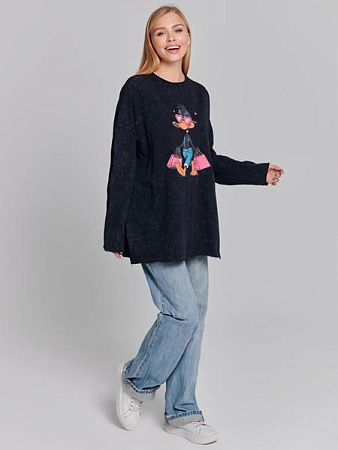 Свитер Little Secret 500268 black - делук