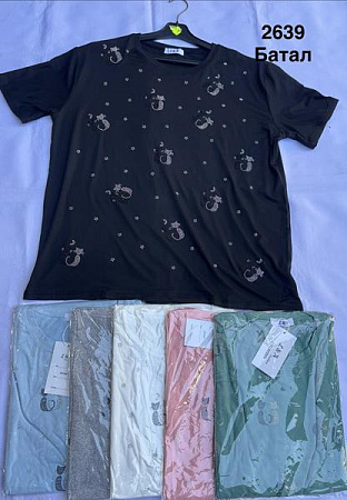 Футболка Minh 2639 mix - делук