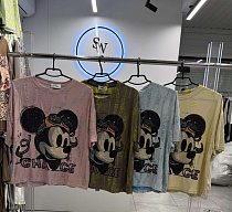 Футболка Saint Wish 1230-2 mix - делук