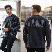 Свитер Moranny MR361 d.grey - делук