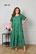 Платье Romeo Life A6-1 green - делук