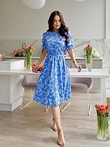 Платье Potok 885 l.blue - делук