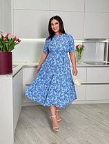 Платье Potok 884 l.blue - делук