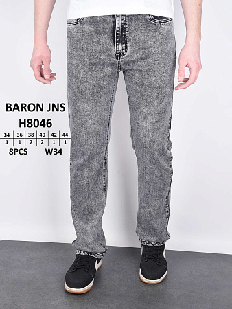 Джинсы God Baron H8046 grey - делук