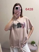 Футболка Fsn 2428 beige Футболка Fsn 2428 beige - делук
