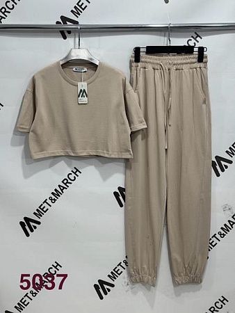 Костюм Спорт Met&March 5037 beige - делук