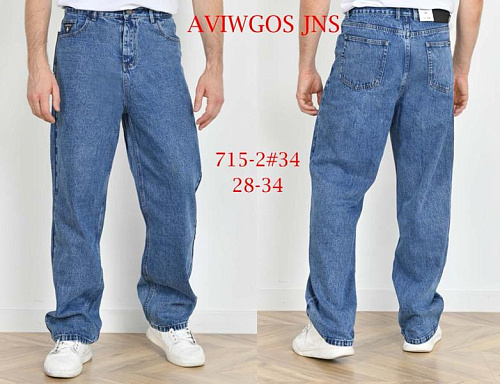 Джинсы Vingvgs 715-2 blue - делук