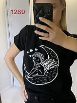 Футболка Fsn 1289 black - делук