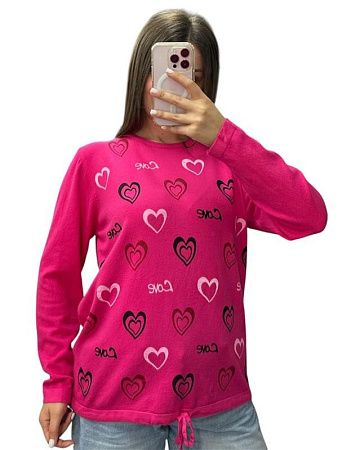 Свитер Dgmd 25219 fuchsia - делук