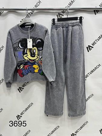 Костюм Спорт Met&March 3695-1 grey - делук