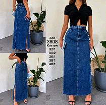 Юбка Jeans Style 3808 blue - делук