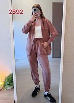 Костюм Спорт Fsn 2592 brown - делук