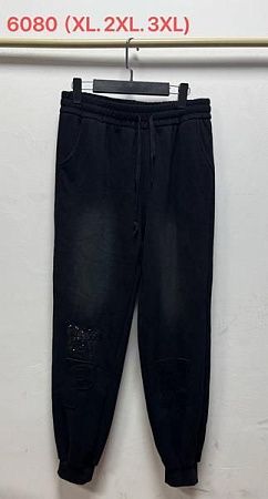 Штаны Спорт Direa 6080 black - делук