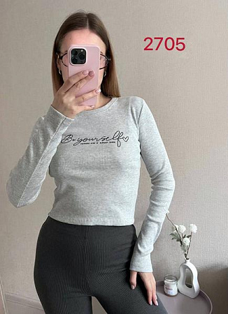 Топ Fsn 2705 grey - делук