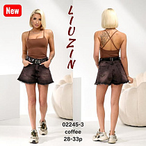 Шорты Vidlyry 02245-3 coffee - делук