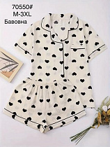 Пижама Brilliant 70550 white - делук