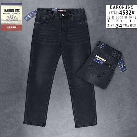 Джинсы Baron Jeans 4532 black - делук