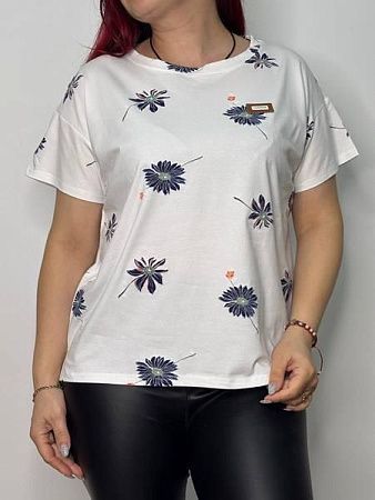 Футболка Kosta KS599 white - делук