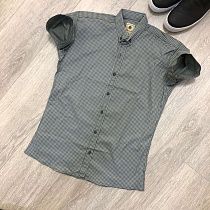 Рубашка No Brand 2148 grey - делук