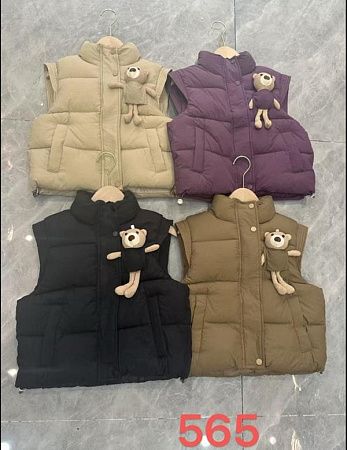 Жилетка Chicwear 565 khaki - делук