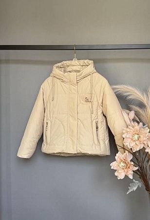Куртка Delfinka M867 beige - делук