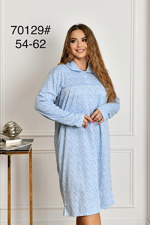 Ночнушка Romeo Life 70129 l.blue - делук