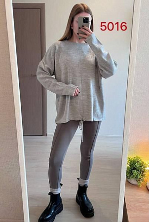 Свитер Fsn 5016 l.grey - делук