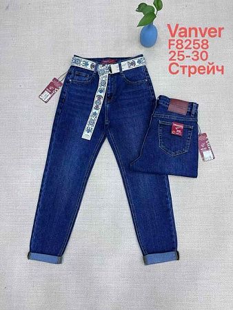 Джинсы Vanver D8258 blue - делук