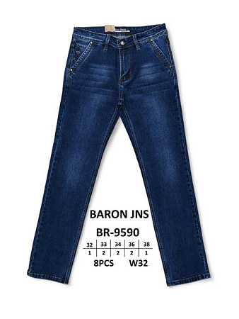 Джинсы Baron Jeans BR9590 blue - делук