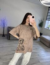 Футболка S.Style 71 brown - делук