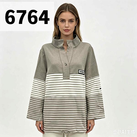Свитер Gertie 6764 grey - делук