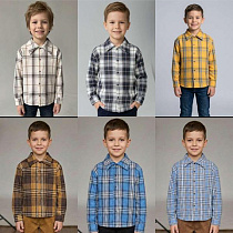 Рубашка Meloria ML5137 brown - делук