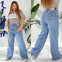 Джинсы Liana Denim 1-001 l.blue - делук