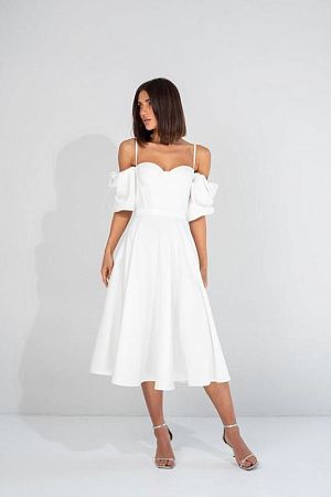 Платье Odis 849 white - делук