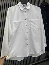 Рубашка Nefertiti NF141 white - делук