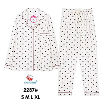 Пижама Estima 2287 white - делук