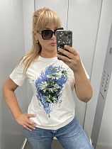 Футболка Lida 3721 white-l.blue - делук