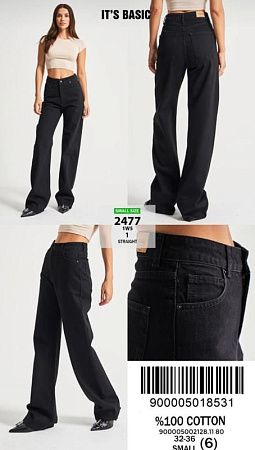 Джинсы Jeans Style 2477-1 black - делук
