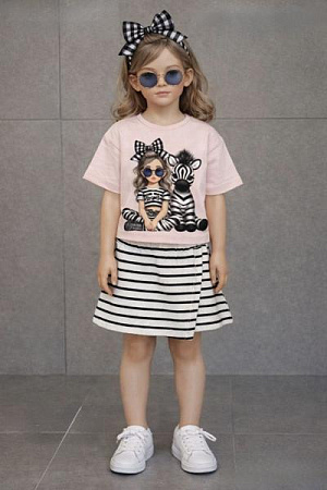 Костюм Baby Boom BB151 pink - делук