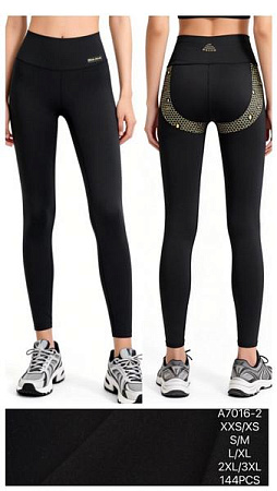 Лосины Аня 716-2 black - делук