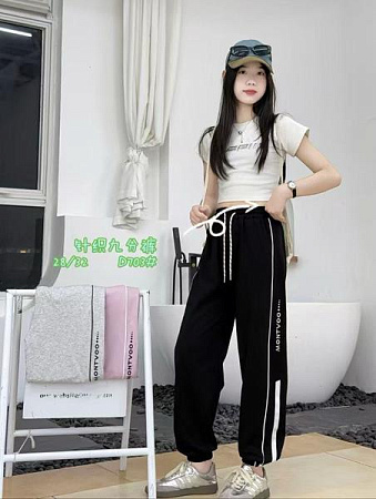 Штаны Спорт Фунтик D703 pink - делук