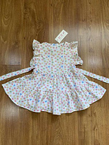 Платье Rsv 195-1 white-beige - делук