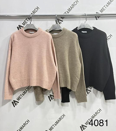 Свитер Met&March 4081 black - делук