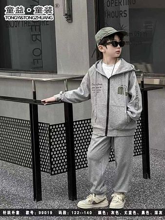Костюм Спорт Delfinka 99019 grey - делук